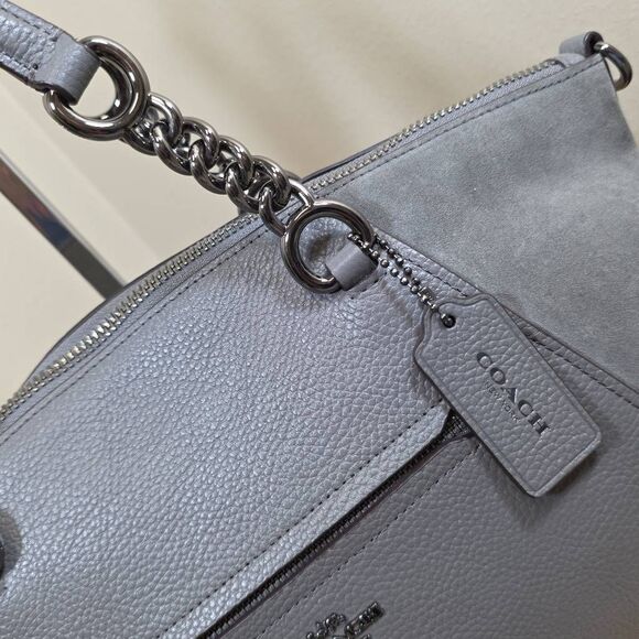 Coach Chain Prairie Satchel - Picture 3 of 15